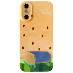 Funda para teléfono con soporte y estampado ...