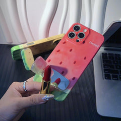 Funda para teléfono con soporte y estampado ...