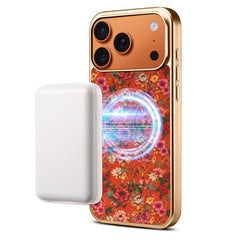 Funda magnética para teléfono Denior Peony S...