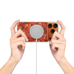 Funda magnética para teléfono Denior Peony S...