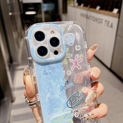 Funda para teléfono IMD Ocean World Puffy Fr...