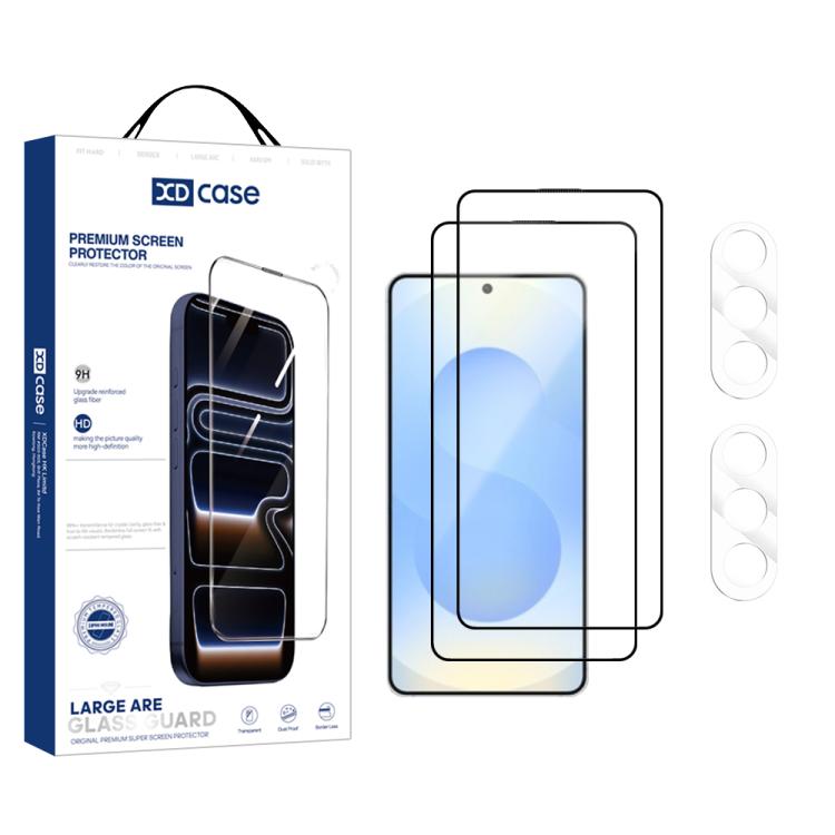 XDcase 2 pares de protectores de pantalla de...