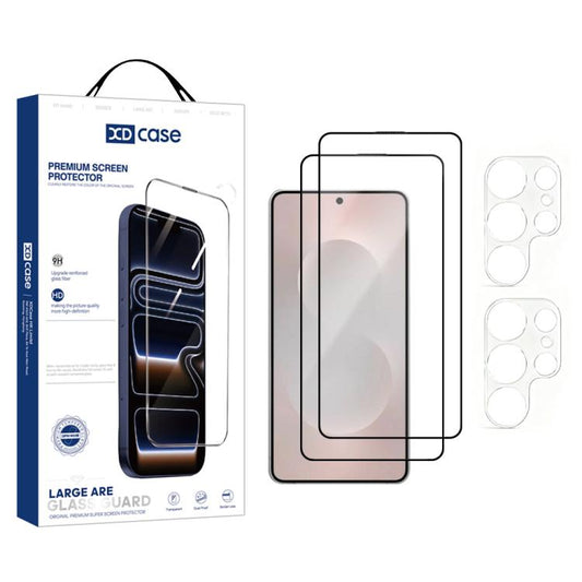XDcase 2 pares de protectores de pantalla de...