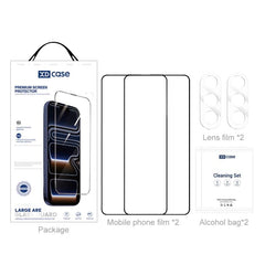 XDcase 2 pares de protectores de pantalla de...