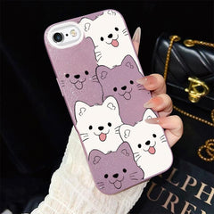 Funda híbrida para teléfono IMD con purpurin...