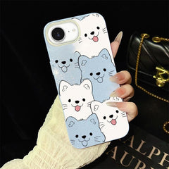 Funda híbrida para teléfono IMD con purpurin...