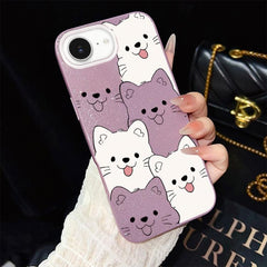Funda híbrida para teléfono IMD con purpurin...