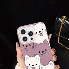Funda híbrida para teléfono IMD con purpurin...
