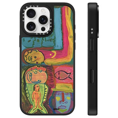 Funda para teléfono con espejo y estampado d...