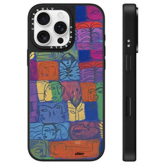 Funda para teléfono con espejo y estampado d...
