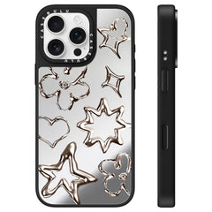 Funda para teléfono con espejo y estampado d...