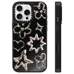Funda para teléfono con espejo y estampado d...