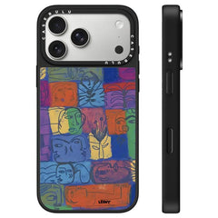 Funda para teléfono con espejo y estampado d...