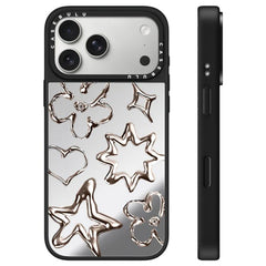 Funda para teléfono con espejo y estampado d...