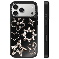 Funda para teléfono con espejo y estampado d...