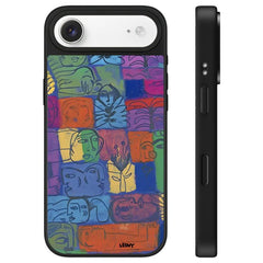 Funda para teléfono con espejo y estampado d...
