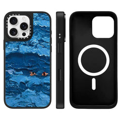 Funda magnética para teléfono con espejo y e...
