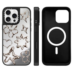 Funda magnética para teléfono con espejo y e...