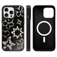Funda magnética para teléfono con espejo y e...