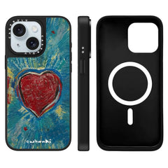 Funda magnética para teléfono con espejo y e...