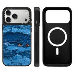 Funda magnética para teléfono con espejo y e...