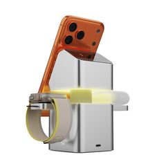 Cargador inalámbrico 3 en 1 HS-V25 QI2 de 25 W