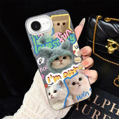 Funda híbrida para teléfono IMD con estampad...