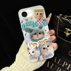 Funda híbrida para teléfono IMD con estampad...