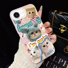 Funda híbrida para teléfono IMD con estampad...