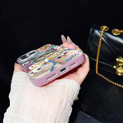 Funda híbrida para teléfono IMD con estampad...