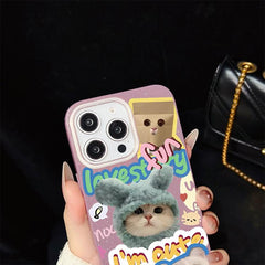 Funda híbrida para teléfono IMD con estampad...