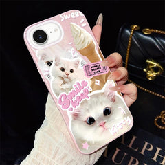 Funda híbrida para teléfono IMD PC TPU con e...