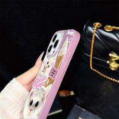 Funda híbrida para teléfono IMD PC TPU con e...