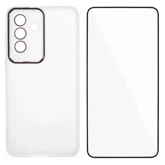 Funda para teléfono WANLONFENG con marco gal...