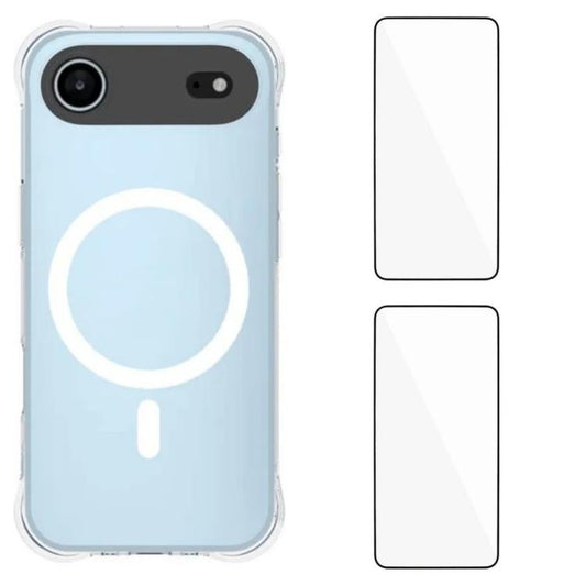 Funda para teléfono WANLONFENG transparente ...