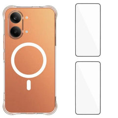 Funda para teléfono WANLONFENG transparente ...