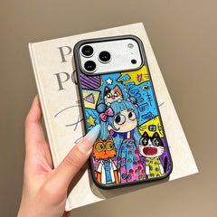 Funda híbrida de TPU para teléfono con estam...