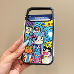 Funda híbrida de TPU para teléfono con estam...