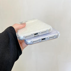 Funda para teléfono de TPU acrílico con text...