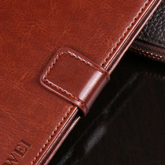 idewei Crazy Horse Texture Horizontal Flip F...