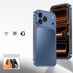 Funda metálica magnética para teléfono con h...