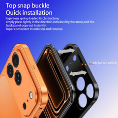 Funda metálica magnética para teléfono con h...