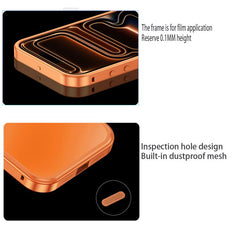 Funda metálica magnética para teléfono con h...