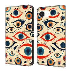 Funda para teléfono de cuero vegano pintado ...