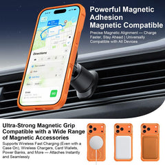 Funda magnética para teléfono con anillo gir...