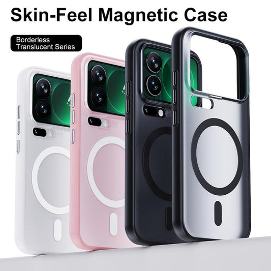 Funda magnética transparente sin bordes de l...