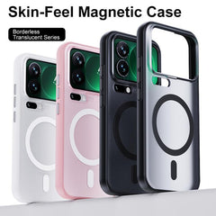 Funda magnética transparente sin bordes de l...