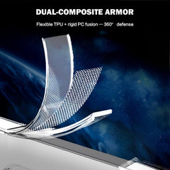 Funda magnética antigolpes LeReach TOC Clear...