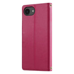 Funda para teléfono de piel vegana con cierr...