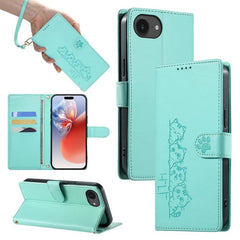 Funda para teléfono de piel vegana con cierr...
